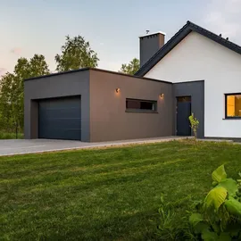 EDO Gartenlampe, Fassaden Außenwandbeleuchtung mit Bewegungssensor VIRA 1 SENSOR GU10 schwarz IP44 EDO777376 EDO Garden Line