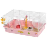 Ferplast Kleintierkäfig Criceti 9 46 x 29,5 x 23 cm weiß