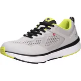 Joya Veloce M Light Grey, Herren Sneaker aus technischem Mesh, grau 43 - 43