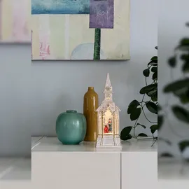 Konstsmide LED Kirche Weiß 1 LED Warmweiß