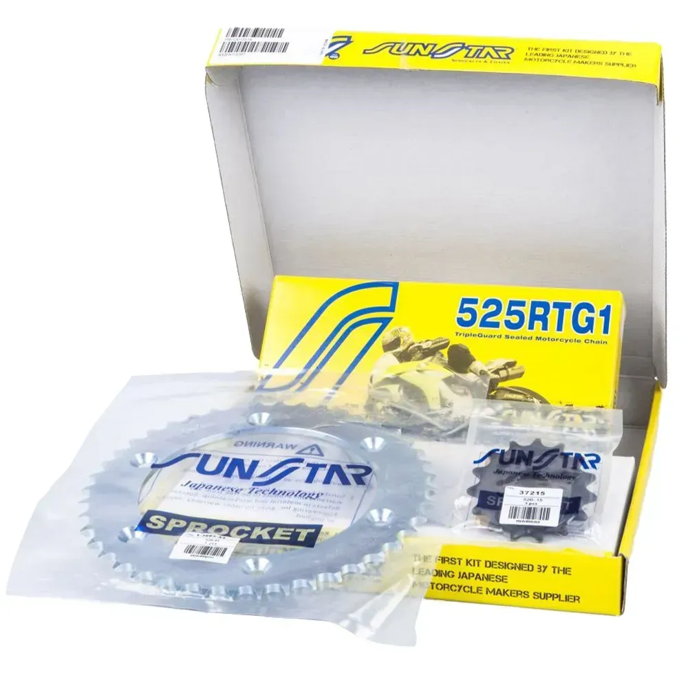 Sunstar Sprockets Plus K525rtg089 Steel Getriebekit - 17t - 41t