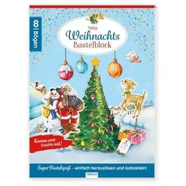 trotsch TRÖTSCH - Bastelblock Weihnachts-Bastelspaß Ab 4 Jahren