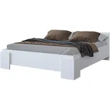 INOSIGN Bettgestell »India«, Doppelbett in zwei Grössen erhältlich weiss + weiss weiss, , 51682512-0