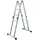 Iller-Leiter Iller Gelenkleiter 2 x 3 Sprossen