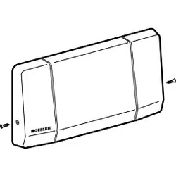 Geberit BetPl. Highline IR, Edelstahl 241307001