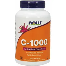 NOW Foods Vitamin C-1000 Hagebutte Tabletten 250 St.