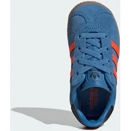 adidas Gazelle Comfort Closure Elastic Laces Kinder Focus Blue/Solar Orange/Core Black 26