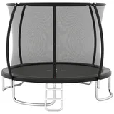 Costway Trampolin 366 cm Schwarz