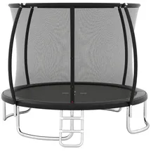 Costway Trampolin 366 cm Schwarz