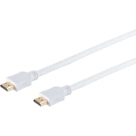 ShiverPeaks Premium HDMI Kabel mit Ethernet-vergoldet, weiß, 1,5m (D51-1,5)