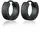 KUZZOI Creolen Herren Matt Dezent 925 Silber schwarz onesize