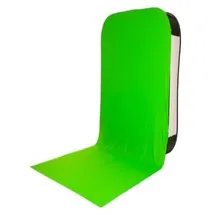 Lastolite Manfrotto Hintergrundbespannung mit Bodenschleppe Chroma.Grün 180x215c