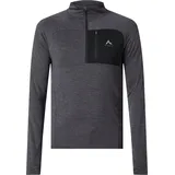 Mc Kinley Tampo Sweatshirt Melange/Black Night XXL