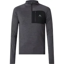 Mc Kinley Tampo Sweatshirt Melange/Black Night XXL