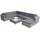 vidaXL Garten-Lounge-Set grau 42738