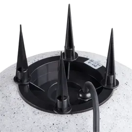 KANLUX Gartenleuchte Stono Granit 30 cm E27 IP65