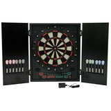 Best Sporting Best-Sporting Dartscheibe Glasgow elektronisch, für Softdarts, aus Kunststoff, mit 12 Dartpfeilen