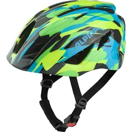 Alpina Pico 50-55 cm Kinder neon-green/blue gloss 2021