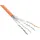 InLine Patchkabel Cat.6 S/FTP (PiMf), orange, AWG27, PVC, CU, 100m