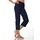 VIVANCE Caprihose Regular Grau/Schwarz 44/46