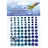 Folia Deko Schmucksteine Sparkling Blue selbstklebend 80 Stück