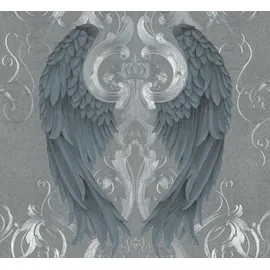Glööckler Imperial Vliestapete 10,05 x 0,7 m 300 g Blau/Lila/Silber 52579