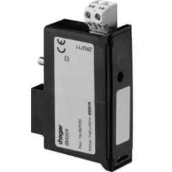 Hager SM204 Speicher Modul für SM103E.Speichermodul für Multifunktionsmessgerät SM103E. Speichert Werte wie P, Q bis zu 62 Tage, außerdem Alarme