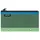 Leitz Urban Chic Federmäppchen mit 2 Fächern, Integrierte Ösen, Grün, 60130050, 205 x 115 mm