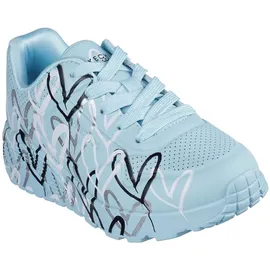SKECHERS UNO LITE-METALLIC LOVE Kinder Türkis/Blau/Mehrfarbig 36