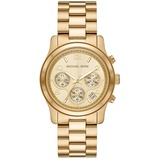 Michael Kors Runway Uhr Gold