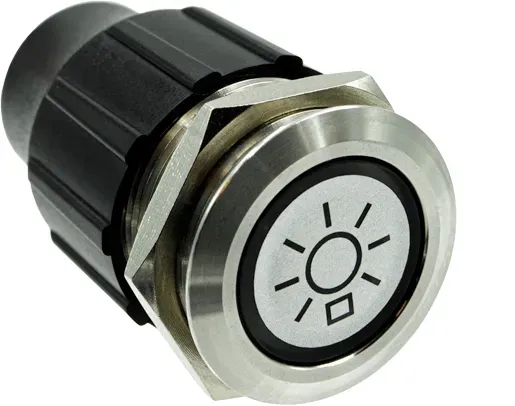 DoorBird D21x Runder Lichttaster