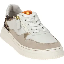 Gabor Sneaker Low Beige/Weiß Damen K-Weite 38