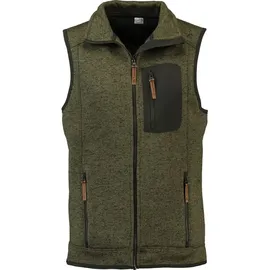 OS-TRACHTEN Strickfleeceweste, oliv, XXL