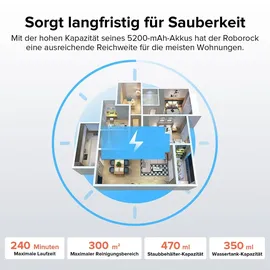 Roborock Q8 Max Weiß