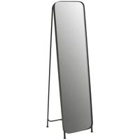 Landscape Standspiegel, Schwarz, Metall, Glas, Holzwerkstoff, rechteckig, 41x160x4 cm, Reach, Bsci, Ganzkörperspiegel, Spiegel, Standspiegel
