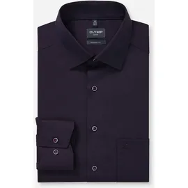 Olymp Langarmhemd Lila 44