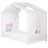 roba Himmelbett Bezug Peppa Pig 70 x 140 cm Polyester grau-weiß