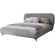 Mirjan24 Polsterbett, Grau, Textil, Rechteckig, 140x200 cm, Schlafzimmer, Betten, Polsterbetten
