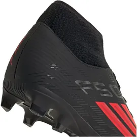 adidas F50 Club Mid MG/FG Herren core black/lucid red 43 1/3