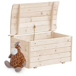 TIMBELA Aufbewahrungsbox 80 x 50 x 47 cm 1-tlg. beige