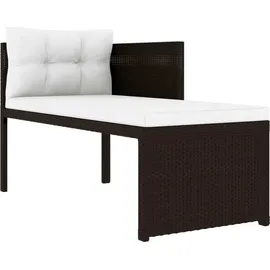 vidaXL Garten-Lounge-Set 4-tlg. braun