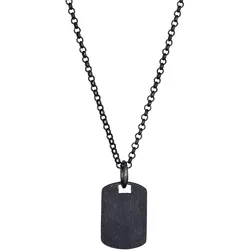 KUZZOI Marke Military Platte Brushed 925 Silber 60 Herren 