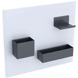 Geberit Magnettafel mit Stauboxen weiß