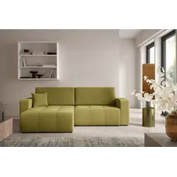 Fun Möbel Ecksofa Sofa mit Schlaffunktion AUGUSTO in Stoff