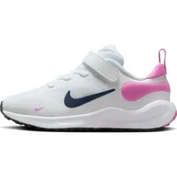Nike Revolution 7 Oxford-Schuh, White Midnight Navy Playful Pink, 35