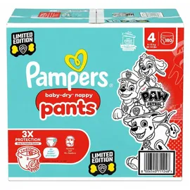 Pampers Baby-Dry Pants Gr. 4 (9-15 kg) 180 St. Paw Patrol Edition