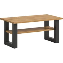 xonox.home Seattle Grau Eiche 90 x 42 x 50 cm