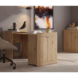 Home Affaire Schreibtisch Eudox Eiche Artisan ausziehbar
