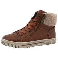 Mustang Damen High Top Sneaker Brown EU 37 - 37 EU