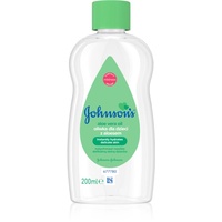Johnson ́s Baby Oil Aloe Vera 200 ml Feuchtigkeitsspendendes Öl mit Aloe vera für Kinder